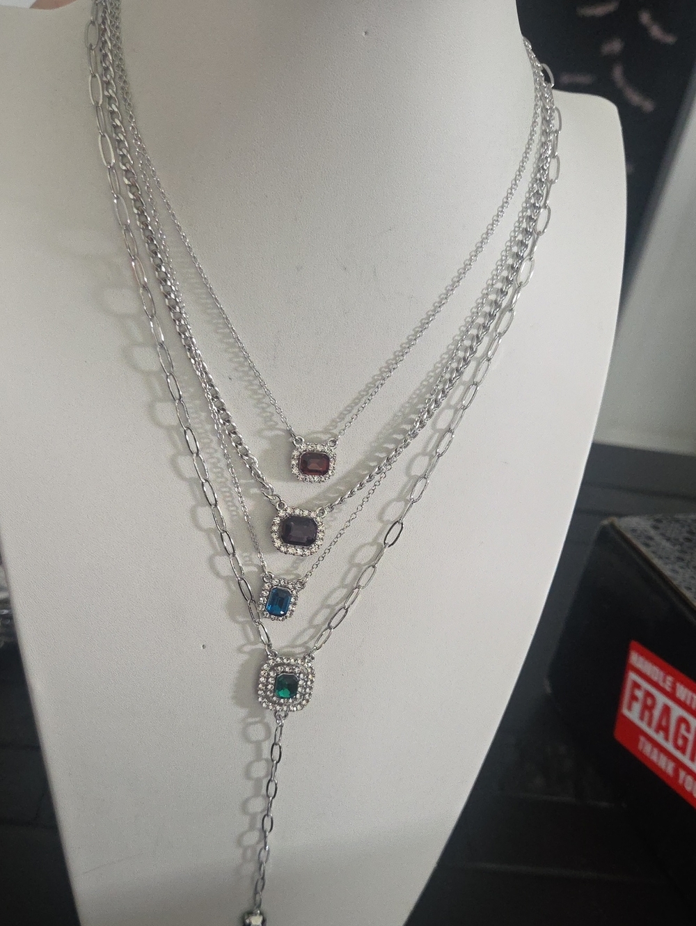 Paparazzi Dazzle And Stretch Multi Necklace NWT